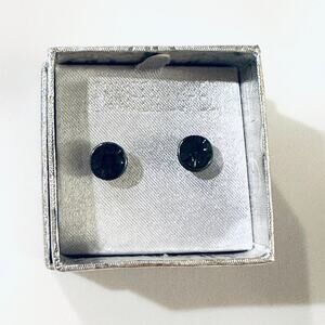 Jennifer Lopez Gray Crystal Studs